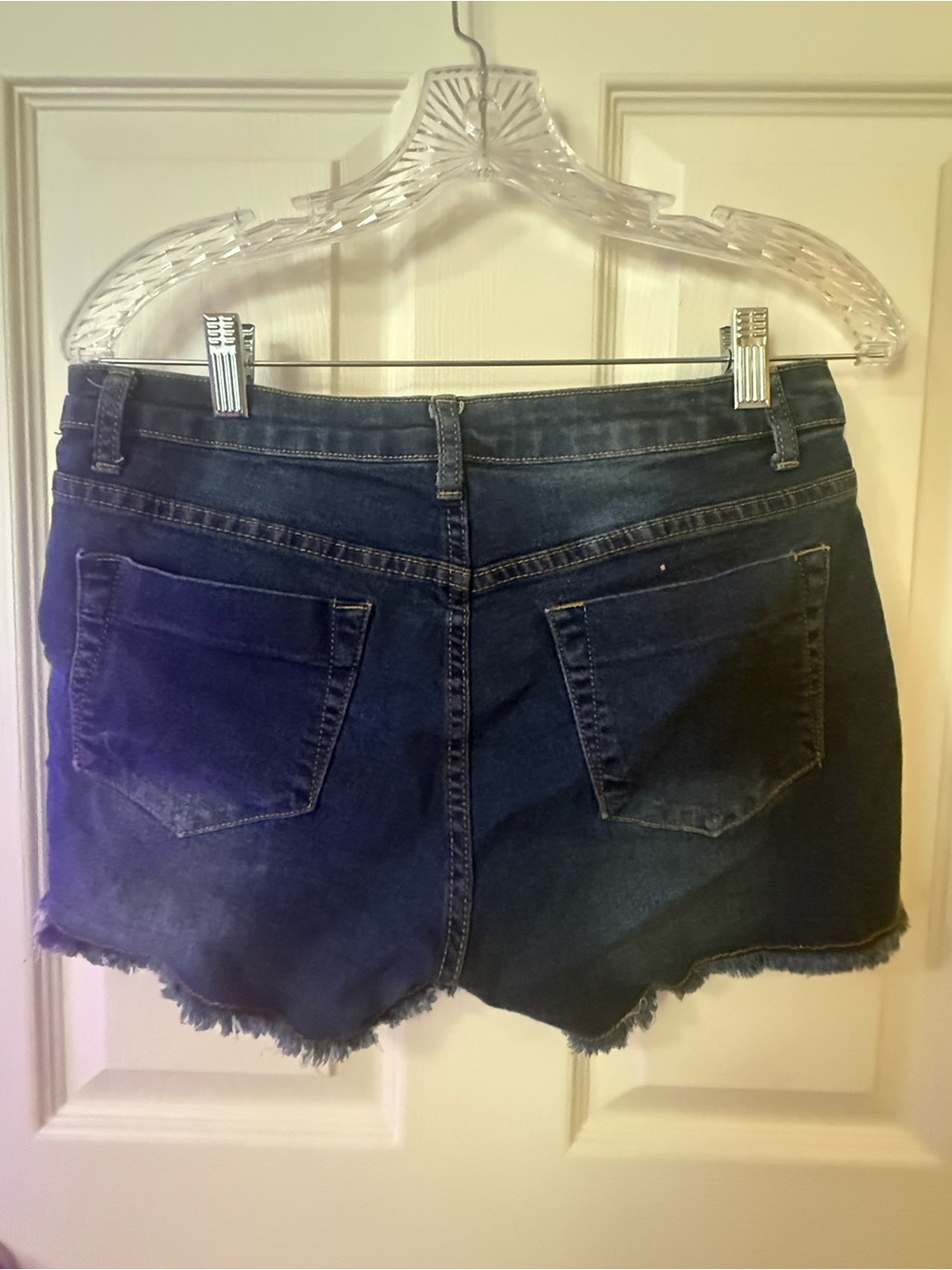 Large Jean patch shorts - Picture 6 of 6